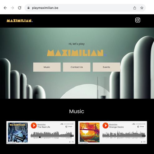 website Maximilian